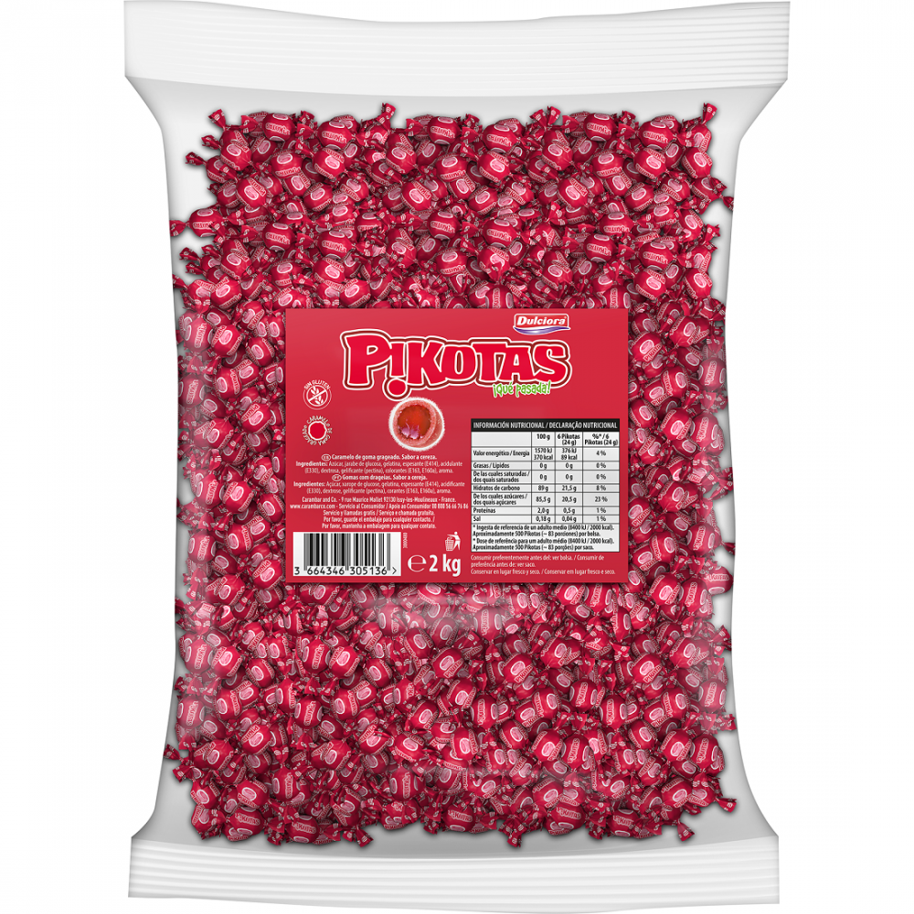 DULCIORA PIKOTAS CEREZA 2KL 500U