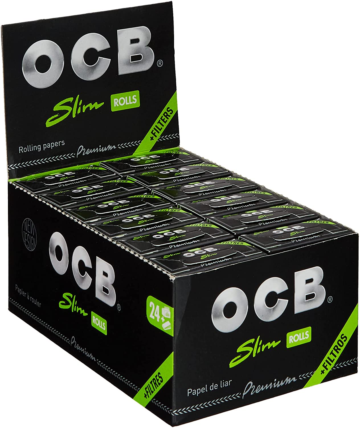 PAPEL OCB PREMIUM ROLLS 24U