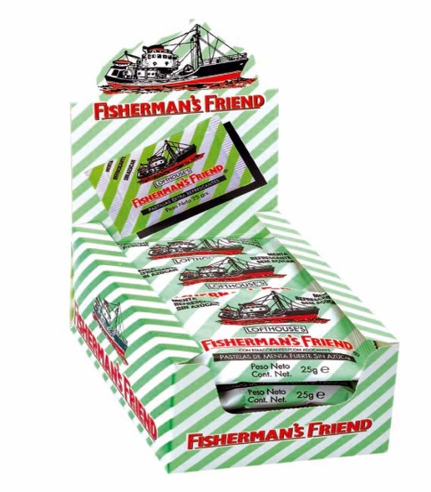 PERFETTI FISHERMAN MENTA S/A 12U