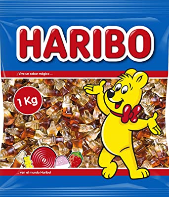 HARIBO MINI BOTELLA COLA MAXIPACK BRILLO KL