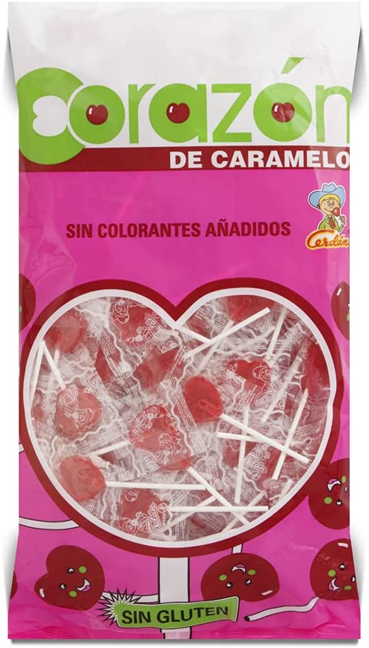 CERDAN PIRULETA CORAZON BOLSA 200U