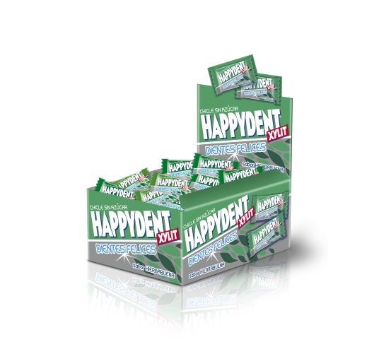 PERFETTI HAPPYDENT HIERBABUENA 200U