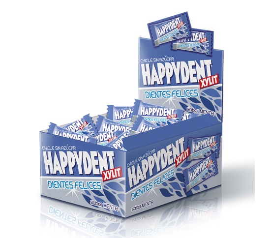 PERFETTI HAPPYDENT MENTA 200U