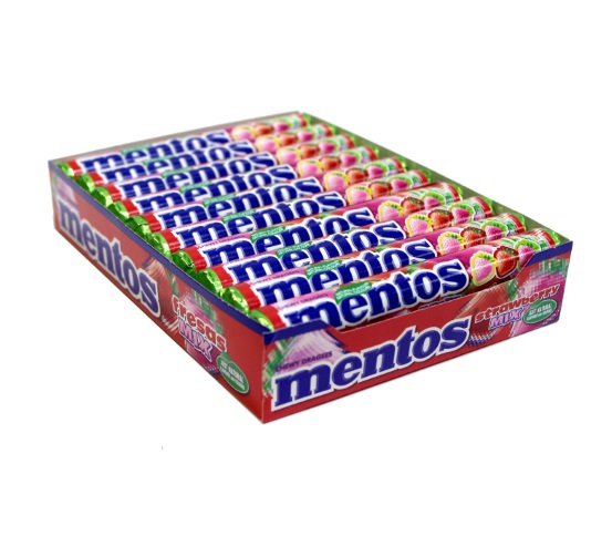 PERFETTI MENTOS ROLL FRESA MIX 20 U