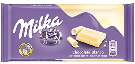 MONDELEZ MILKA TAV WHITE (BLANCO)100G