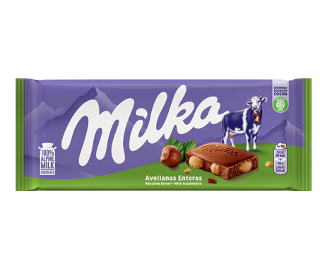 MONDELEZ MILKA AVELLANAS ENTERAS 100G