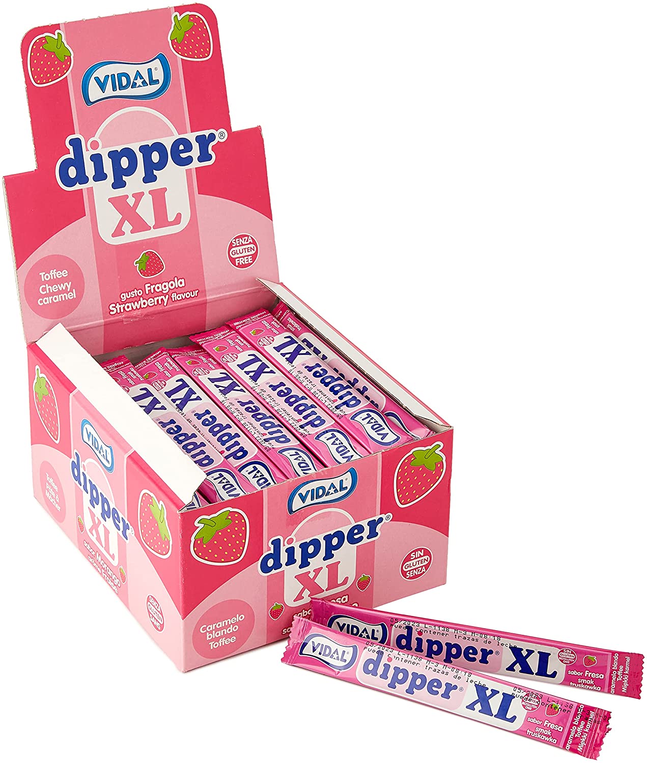 VIDAL DIPPER XL FRESA 100U