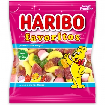 HARIBO FAVORITOS 90G AZUCAR