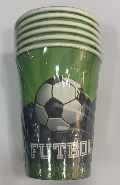 VASOS FUTBOL 6 U