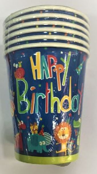 VASOS HAPPY BIRTHDAY CUMPLE 6U