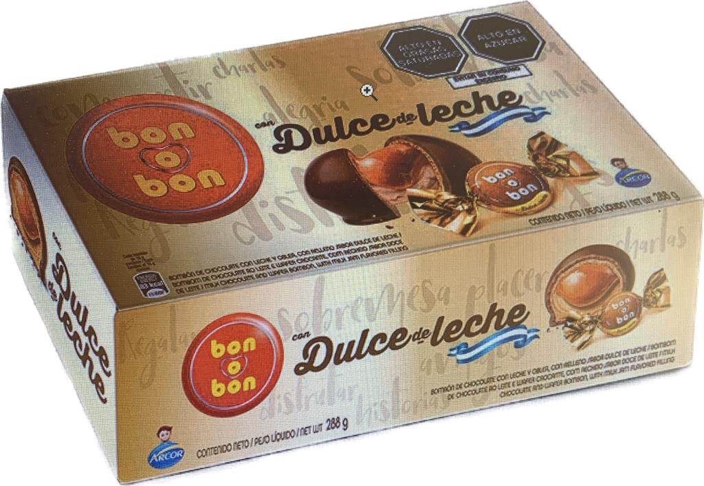 ARCOR BON O BON DULCE DE LECHE 30U