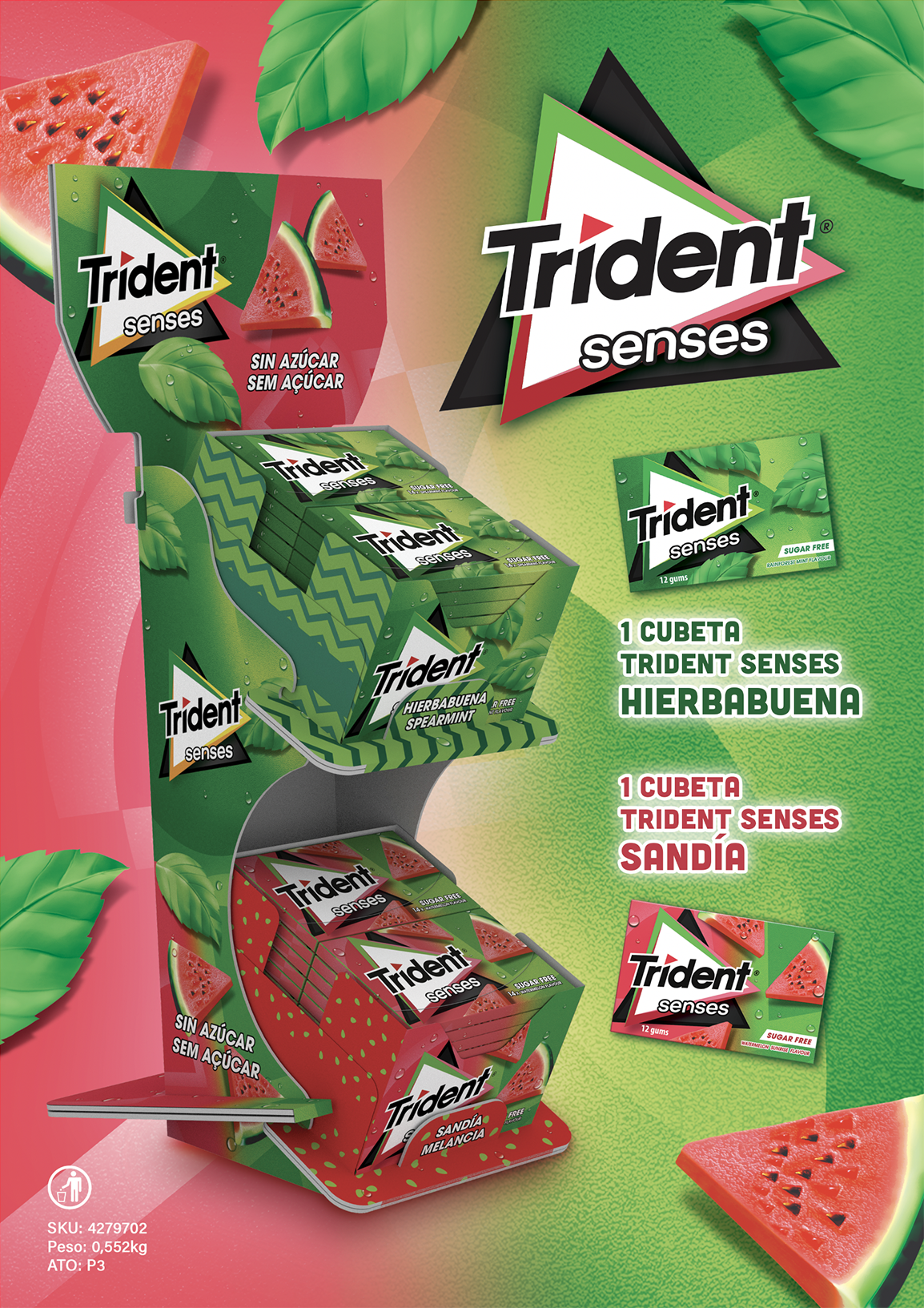 MONDELEZ LOTE TRIDENT SENSES 24U 2023