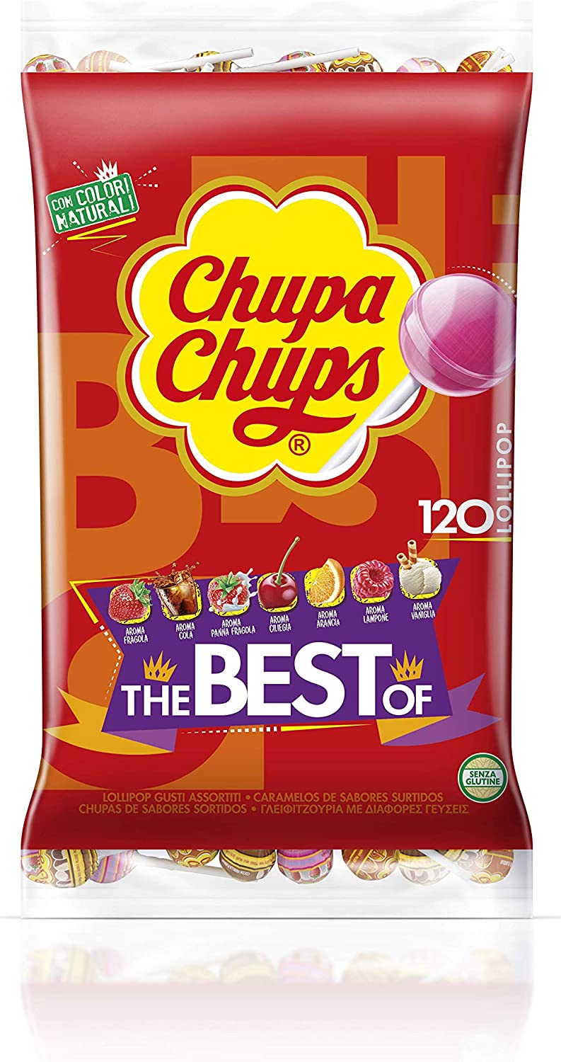 PERFETTI CHUPA CHUPS BOLSA 120U