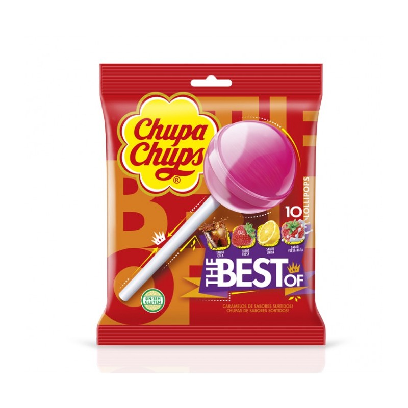 PERFETTI CHUPA CHUPS THE BEST OF BOLSA 10U