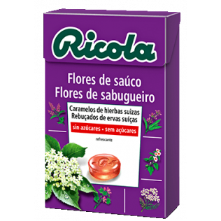 RICOLA CARAMELO FLOR SAUCO CAJA 20U