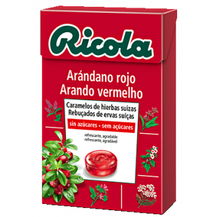 RICOLA CARAMELO ARANDANOS CAJA 20U