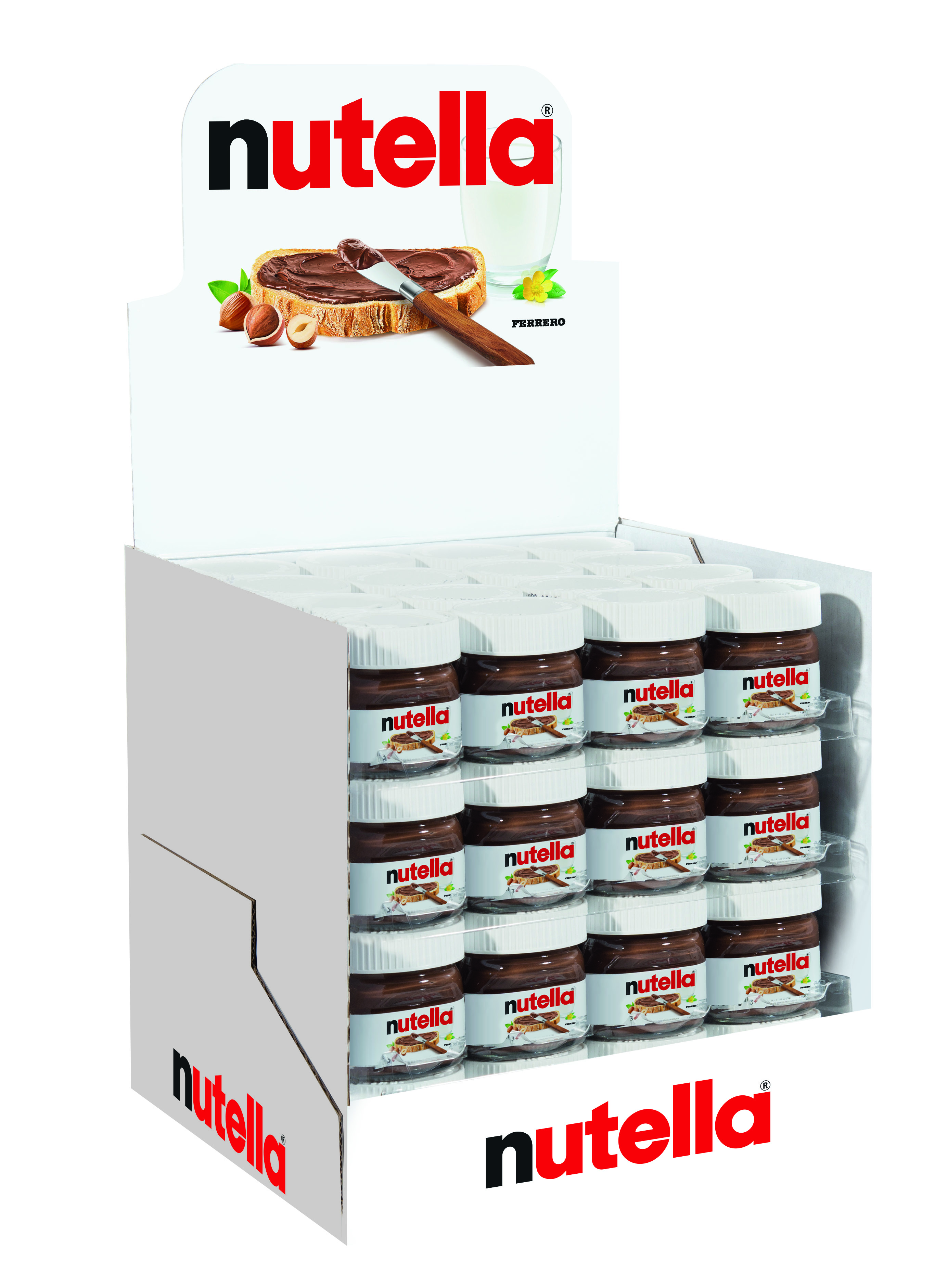 FERRERO NUTELLA 25G FOOD SERVICE 1U