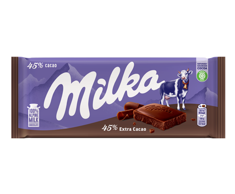 MONDELEZ MILKA CHOCO EXTRA CACAO 100GR