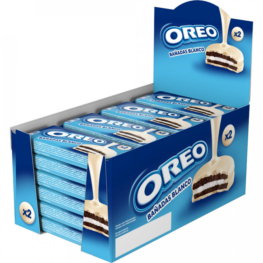 MONDELEZ OREO BAÑADA BLANCO 24U