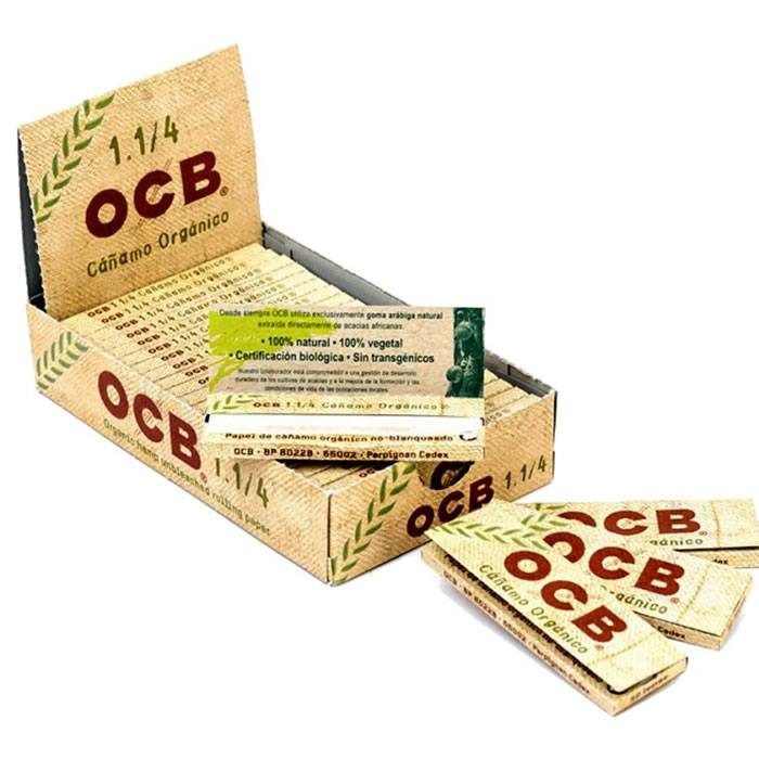 PAPEL OCB ORGANICO 1 1/4 25U