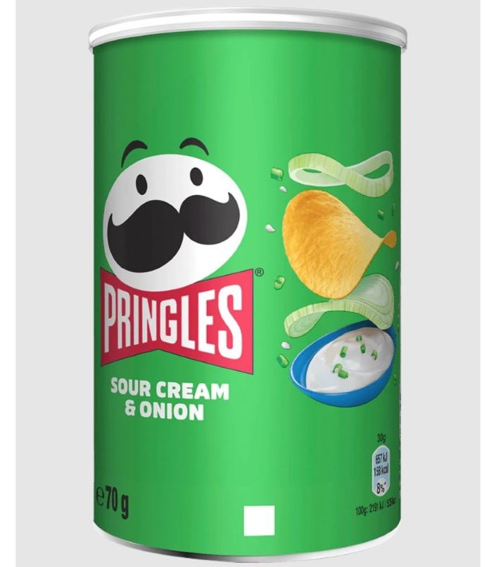 PRINGLES CREAM ONION 70G 1U