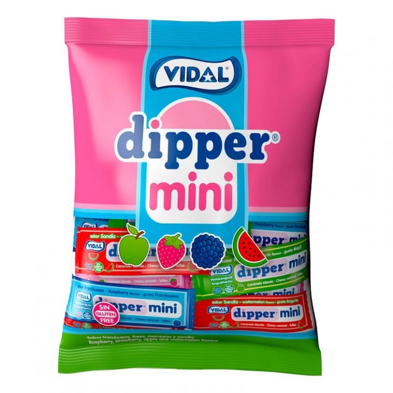 VIDAL DIPPER MINI STDO BOLSA 275GR