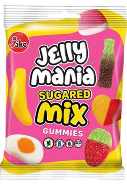 JAKE JELLYMANIA SUGARED MIX 100G 1U