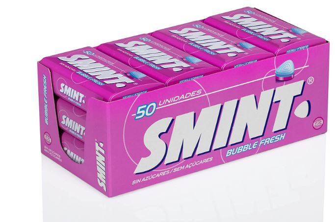 PERFETTI SMINT TIN BUBBLE FRESH 12U