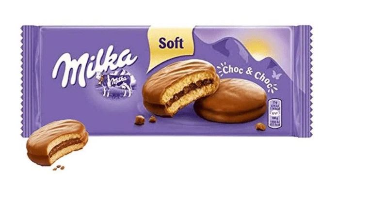 MONDELEZ MILKA CHOC AND CHOC 175GR