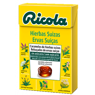 RICOLA CARAMELO HIERBAS SUIZAS CAJA 20U