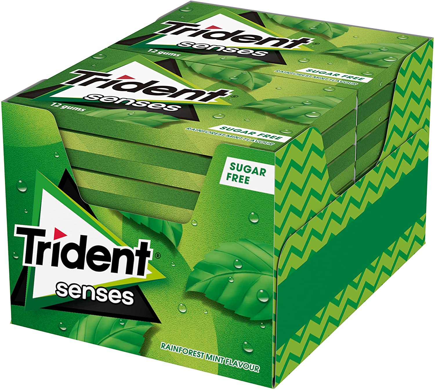 TRIDENT SENSES HIERBABUENA 12U