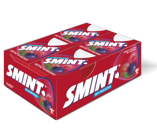 PERFETTI SMINT TABS FRUTAS DEL BOSQUE 12U